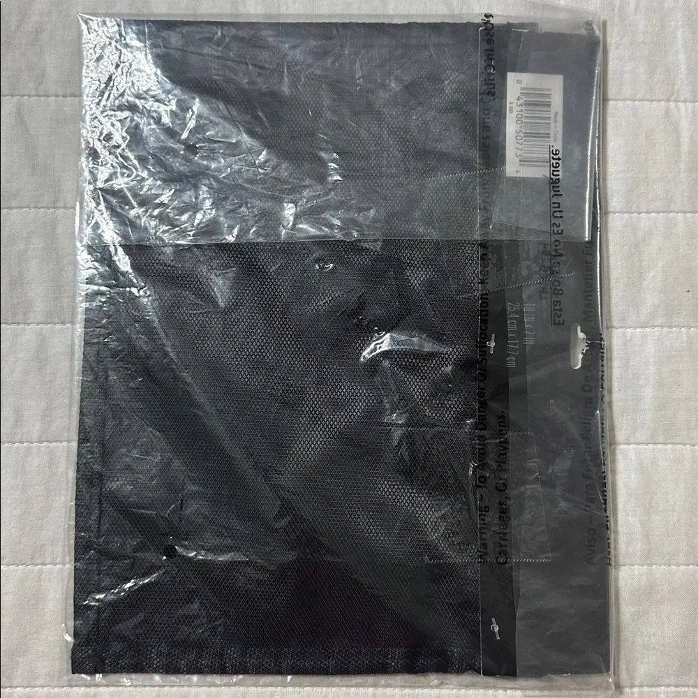 Five Star Black Green Silver Mesh Dual Zipper Binder Compatible Pencil Pouch